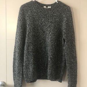 Men’s Topman Knit Grey Crewneck Sweater